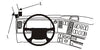 ProClip Fahrzeughalter 803191 - Linksbefestigung - Volvo FH series 03-06, Volvo NH series 03-06, Volvo FM series 03-06 und weitere