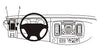 ProClip Fahrzeughalter 803198 - Linksbefestigung - Nissan Primastar 02-14, Opel Vivaro 02-14, Renault Trafic 02-14