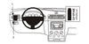 ProClip Fahrzeughalter 803206 - Linksbefestigung - Ford Transit Connect 03-09, Ford Tourneo Connect 03-09