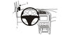ProClip Fahrzeughalter 803723 - Linksbefestigung - Saab 9-5 06-10