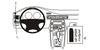 ProClip Fahrzeughalter 803872 - Linksbefestigung - Volvo V70 II 08-11, Volvo XC70 08-11, Volvo S80 07-11
