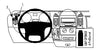ProClip Fahrzeughalter 803878 - Linksbefestigung- NICHT für Techno Modelle. - Citroen Jumper 07-24, Peugeot Boxer 07-24, Fiat Ducato 07-21 und weitere