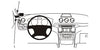 ProClip Fahrzeughalter 803908 - Linksbefestigung - Ford Galaxy 07-14