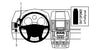 ProClip Fahrzeughalter 804006 - Linksbefestigung - Land Rover Freelander 2 07-15, Land Rover LR2 08-15
