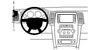 ProClip Fahrzeughalter 804107 - Linksbefestigung - Jeep Grand Cherokee 08-10
