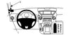 ProClip Fahrzeughalter 804199 - Linksbefestigung - Honda Pilot 09-15
