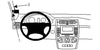 ProClip Fahrzeughalter 804225 - Linksbefestigung - Mercedes Benz B-Klasse 05-11