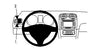 ProClip Fahrzeughalter 804262 - Linksbefestigung - Volkswagen GTI 10-14, Volkswagen Golf VI Variant 10-12, Volkswagen Jetta SportsWagen 10-14 und weitere