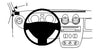 ProClip Fahrzeughalter 804400 - Linksbefestigung - Renault Logan 09-14, Dacia Sandero 08-12, Dacia Duster 10-13 und weitere