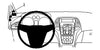 ProClip Fahrzeughalter 804438 - Linksbefestigung- NICHT für GTC-Modell - Buick Verano 12-17, Opel Astra 10-15