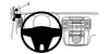 ProClip Fahrzeughalter 804449 - Linksbefestigung - Hyundai ix20 11-19, Kia Venga 10-19