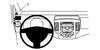 ProClip Fahrzeughalter 804464 - Linksbefestigung - Nissan Evalia 10-14, Nissan Evalia 15-23, Nissan NV200 15-23 und weitere