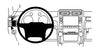ProClip Fahrzeughalter 804496 - Linksbefestigung - Lexus GX Series 10-21