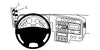 ProClip Fahrzeughalter 804506 - Linksbefestigung - International Prostar 08-17, International Lonestar 08-17
