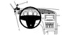 ProClip Fahrzeughalter 804515 - Linksbefestigung - Saab 9-5 11-12