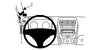 ProClip Fahrzeughalter 804529 - Linksbefestigung - Citroen C4 Aircross 13-18, Mitsubishi ASX 10-19, Mitsubishi Outlander Sport 11-16 und weitere