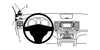 ProClip Fahrzeughalter 804564 - Linksbefestigung - Volkswagen Sharan 11-22, Seat Alhambra 11-19