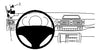 ProClip Fahrzeughalter 804627 - Linksbefestigung - Lexus CT Series 11-20