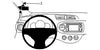 ProClip Fahrzeughalter 804724 - Linksbefestigung - Toyota Yaris 12-14