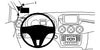 ProClip Fahrzeughalter 804726 - Linksbefestigung - Mercedes Benz B-Klasse 12-18