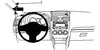 ProClip Fahrzeughalter 804748 - Linksbefestigung - Subaru WRX 15-19, Subaru XV 12-17, Subaru Impreza 12-16