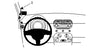 ProClip Fahrzeughalter 804769 - Linksbefestigung - Fiat 500 12-15