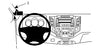 ProClip Fahrzeughalter 804811 - Linksbefestigung - Toyota HiLux 12-16
