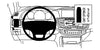 ProClip Fahrzeughalter 804821 - Linksbefestigung - Honda Accord 13-14, Honda Accord Coupé 13-14