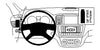 ProClip Fahrzeughalter 804826 - Linksbefestigung - Mercedes Benz GL-Klasse 13-19, Mercedes Benz GLE-Klasse 16-19, Mercedes Benz M-Klasse/ML 12-15