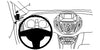 ProClip Fahrzeughalter 804851 - Linksbefestigung - Ford B-Max 13-18