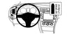 ProClip Fahrzeughalter 804855 - Linksbefestigung - Volkswagen Golf VII 13-20, Volkswagen Golf Alltrack 17-20, Volkswagen Golf VII Variant 13-20