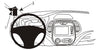 ProClip Fahrzeughalter 804943 - Linksbefestigung - Renault Captur 14-19