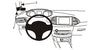 ProClip Fahrzeughalter 804953 - Linksbefestigung - Peugeot 308 14-21
