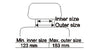 Kopfstützenhalterung 810827 - Kopfstützenhalterung - BMW 7-series F01, F02 09-15, BMW 5-series F10 und weitere