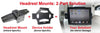 Kopfstützenhalterung 811100 - Kopfstützenhalterung - Volvo XC60 18., Volvo V90 17-18, Volvo XC90 15-24 und weitere