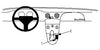 ProClip Fahrzeughalter 832330 - Konsolenbefestigung - Fiat Barchetta 95-07