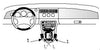ProClip Fahrzeughalter 832431 - Konsolenbefestigung - Jaguar XK-Series 97-06, Jaguar XK8 / XKR 97-06