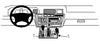 ProClip Fahrzeughalter 832462 - Konsolenbefestigung - Toyota LandCruiser 95-98, Lexus LX Series 95-98