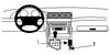 ProClip Fahrzeughalter 832565 - Konsolenbefestigung - BMW 5-series M5 E39 96-03