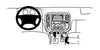 ProClip Fahrzeughalter 832645 - Konsolenbefestigung - Toyota LandCruiser 99-02, Toyota LandCruiser 100 98-01, Lexus LX Series 99-02