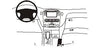 ProClip Fahrzeughalter 832889 - Konsolenbefestigung - Lexus LS Series 01-06