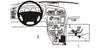ProClip Fahrzeughalter 832912 - Konsolenbefestigung - Volvo V70 N 00-04, Volvo XC70 00-04