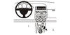 ProClip Fahrzeughalter 833059 - Konsolenbefestigung - Honda Jazz 02-08