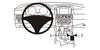 ProClip Fahrzeughalter 833379 - Konsolenbefestigung - BMW 5-series M5 E60, E61 04-10