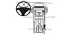 ProClip Fahrzeughalter 833482 - Konsolenbefestigung, R171 - Mercedes Benz SLK-Klasse 05-10