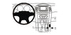 ProClip Fahrzeughalter 833699 - Konsolenbefestigung - Jeep Commander 06-10, Jeep Grand Cherokee 05-10