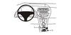 ProClip Fahrzeughalter 833734 - Konsolenbefestigung - Honda Civic 06-09