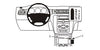 ProClip Fahrzeughalter 833842 - Konsolenbefestigung- NUR für Modelle mit Bodenkonsole - GMC Yukon XL Denali 07-14, Chevrolet Tahoe 07-14, GMC Sierra 07-10 und weitere
