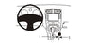 ProClip Fahrzeughalter 833849 - Konsolenbefestigung- NUR für Automatikgetriebe - Lexus IS Cabrio Series 09-15, Lexus IS Series 06-13