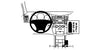 ProClip Fahrzeughalter 834094 - Konsolenbefestigung - Hyundai Veracruz 07-12